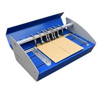 SXYKXYDL Machine à Rainer électrique à Largeur réglable, plieuse-découpeuse Multifonction pour Billets, Documents, Cartes et Invitations