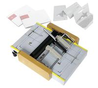 SXYKXYDL Machine à Relier électrique - Machine à livrets Automatique, plieuse de Papier A3 pour Reliure à Cheval et agrafes Plates