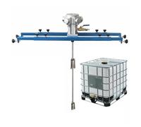 SXYKXYDL Mélangeur de Peinture pour cuve de 1 Tonne et 1 CV, agitateur pneumatique avec Support de Suspension, hélice Repliable, pour agitateur de Dissolution d'encre