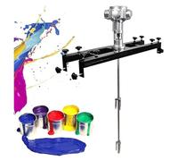 SXYKXYDL Mélangeur pneumatique à Support pour cuve, agitateur à air pour Peinture, Outil de mélange pour dissolvant d'encre, 3 cylindres