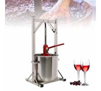 SXYKXYDL Presse à Fruits avec broyeur à fûts en Acier Inoxydable, Outil de vinification pour Les domaines viticoles, Les Restaurants et l'usage Domestique.