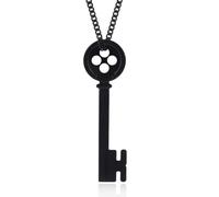 SXYNIO Coraline Collier Miroir Monde Clé Pendentif Bijoux Coraline Cosplay Accessoires Clé Pendentif Porte-clés Pour Les Fans (A)