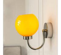 SXYSXYSXY Contemporain/Vintage Applique Nordique à l'intérieur Applique murale Avec abat-jour en verre minimalisme Décoration Chambre à coucher Le salon Étudier E27 D24*H25CM