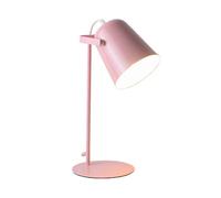 sxysxysxy Lampe de Bureau Enfants Bureau Protection des Yeux Lampe de Lecture Ajustable métal Lampe de Table Nordique Moderne Chambre Lampe de Chevet Lampe de Nuit E27*1,Rose