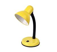 SXYSXYSXY Lampe de Bureau Enfants Rétro pour E27 Maquette Ampoule LED Ajustable avec Interrupteur Lampe de Chevet Lampe de Table Lampe de Lecture pour Enfants Espace de Travail Chambre,Jaune