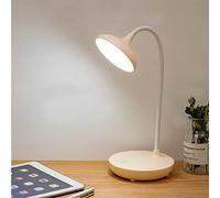 sxysxysxy Lampe de Bureau LED Soin des Yeux Enfants Étudier Lampe de Lecture Gradable Lampe de Table avec Commande Tactile 3000K-6500K 3 Couleurs Lampe de Chevet pour Lire Travailler Bureau,Beige