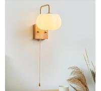 SXYSXYSXY LED Applique murale avec interrupteur Moderne Dimmable Nordique Lampe murale Lumière tricolore Intérieur Chambre à coucher Abat-jour PE salon Escalier couloir