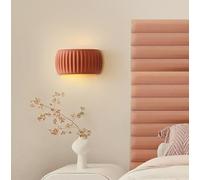 SXYSXYSXY LED Moderne Applique murale Dimmable Intérieur 10W Résine Lampe murale Lumière tricolore Applique Salon Chambre à coucher Escalier Hall d'entrée,Orange