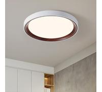 SXYSXYSXY Plafonnier vintage à LED à intensité variable avec télécommande 50 cm Minimalisme Moderne Chambre à coucher 3000-6500K Pour salon Chambre d'enfant Couloir,Blanc