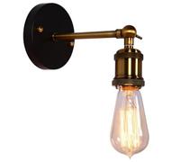 SXYSXYSXY Rétro À l'intérieur lampe industrielle Ancien Américain grenier bar métal Applique pour couloir Chambre à coucher Le salon Couloir Balcon (Pas de source de lumière)