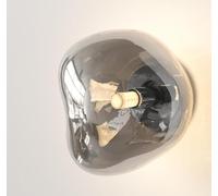 SXYSXYSXY Verre Applique Moderne Créative Intérieur Chambre à coucher Minimalisme argenté Nordique Applique pour salon Escalier couloir E27 20 * 19cm