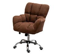 SXZenSpace Chaise de Bureau pivotante Ergonomique avec Soutien Lombaire, Hauteur réglable, Dossier mi-Haut, Assise rembourrée Respirante pour Un Confort Optimal à la Maison et Devant l'ordina