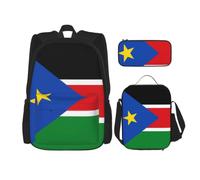 SXZVVBN Sac à dos d'école drapeau du Soudan du Sud