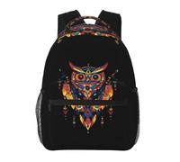 SXZVVBN Sac à dos pour ordinateur portable Motif chouette mystérieuse