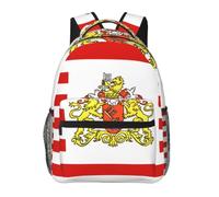 SXZVVBN Sac à dos pour ordinateur portable Motif drapeau du Sénat de Brême