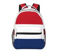 SXZVVBN Sac à dos pour ordinateur portable Motif drapeau néerlandais