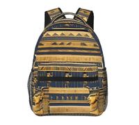 SXZVVBN Sac à dos pour ordinateur portable Motif fresques pharaoniques égyptiennes