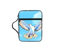 sxzvvbn Seagulls in Flight - Sac fourre-tout résistant à l'eau avec poche, grande couverture de journal pour voyage à l'église
