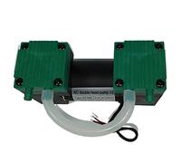 SY-020 Micro Pompe À Vide 12v 24v Pompe Électrique Silencieuse Petite Pompe À Air Médicale Double Tête Pompe À Diaphragme