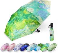 SY Travel Compact Automatic Lightweight Unbreakable Umbrellas-Factory Direct High Economy Umbrella.[V40]