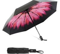 SY Travel Compact Automatic Lightweight Unbreakable Umbrellas-Factory Direct High Economy Umbrella.[V43]