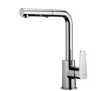 SY285CR Mitigeur d'évier monotrou avec douchette extensible SLY PAFFONI