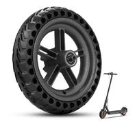 SYACHI E Scooter Pneu plein pour Xiaomi M365 1S, 8,5", en caoutchouc plein, avec moyeu de roue, roue de rechange, pneu de moyeu de roue intégré, pneus pleins, accessoires de pneu (1 pièce)