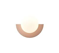 SYALEO Lampe Applique Murale Moderne Demi-Lune luminaire Mural 7W 3000K température de Couleur Ronde Style Nordique Lampe Murale TV Fond éclairage intérieur Couloir