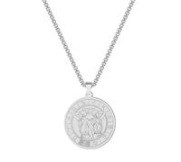 SYAVR Acier inoxydable douze zodiaque pendentif collier Gemini bijoux