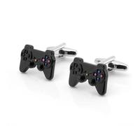 SYAVR Fun Noir Console De Jeu Poignée Spray Huile Boutons De Manchette Français