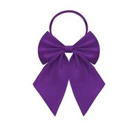 SYAYA Nœud papillon pré-noué pour femme pour uniforme de serveuse, costume et chorale, nœud papillon réglable avec fermoir pour sur-t-shirts W-B1, violet, taille unique
