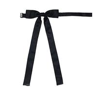 SYAYA TD1 Cravate à nœud papillon réglable - Noir - Taille unique