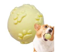 syayw Balle Interactive pour Chien,Balle Rebondissante Couinante de Dentition - Jouet Interactif Chiot | pour Maison Appartement Salon Chambre Garage Cour Jardin Ferme Piscine Plage Parc