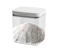 syayw Boîte de Stockage pour Lessive en Poudre | Boîte De Stockage Pour Poudre À Lessive - Récipient Hermétique avec Couvercle à Pression pour Stockage d'Aliments Secs dans Cuisine, Manger et Salle