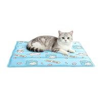 syayw Cooling Dog Blanket | Non-Slip Foldable Pet Mattress | Pad Cat Cooling Sleeping Blanket | Ideal for Park Beach Picnic Balcony Lawn Living Room