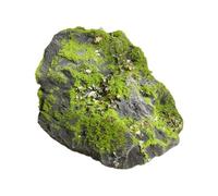 syayw Fake Rock - Foam Realistic Moss Landscape Stone 10.63in Decor
