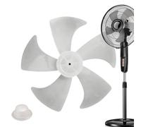 syayw Fan Blade Replacement | Wider Coverage Easy Installation | Standing Fans Replacement Accessory | Ideal For Home Kitchen Bedroom Living Room Restaurant Bathroom Hotel