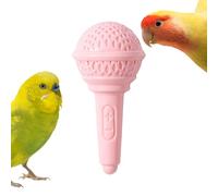 syayw Jouets pour Calopsitte - Microphone Hochet Secoueur, gros jouets pour perroquets, convient à l'exercice physique et à la prévention de l'ennui pour calopsitte et canaris dans l'environnement