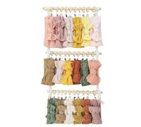 syayw Organisateur de cheveux - Support mural pour bandeaux de filles et jeunes enfants - Étagère de rangement peu encombrante pour chambre d'enfant, salon et chambre de fille