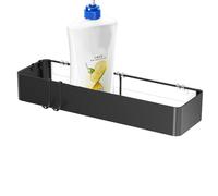 syayw Organiseur de douche mural - Avec 4 crochets en métal - Rangement de salle de bain sans perçage - Pour gel douche, après-shampoing, nettoyant pour le visage, chambre à coucher, appartement