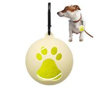 syayw Support de Balle pour Chien pour Laisse | Sac de Balle de Tennis en Silicone - Outils Pratiques de Dressage de Chiens, Fixation de Laisse pour Chien Mains Libres pour Le Dressage, de