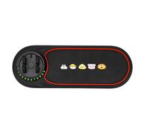 syayw Tapis antidérapant multifonction pour tableau de bord de voiture | Support de téléphone pour tableau de bord avec cachage du numéro de stationnement | Plateau de rangement pour tableaux de bord