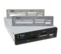 Syba Connectland CL-CRD20036 - Lecteur de carte - 3,5 po (CF I, CF II, MS, MS PRO, Microdrive, MMC, SD, MS Duo, xD, MS PRO Duo, RS-MMC, TransFlash, microSD, SDHC, MS Micro) - USB G