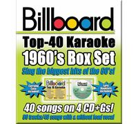 Various Artists – Billboard Top 40 Karaoke : Coffret 1960's – CD