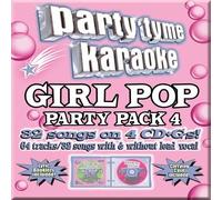 Divers artistes – Party Tyme Karaoke: Girl Pop Party Pack 4 – CD (4 disques)