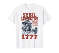 Sybil Ludington Histoire de la Guerre révolutionnaire T-Shirt