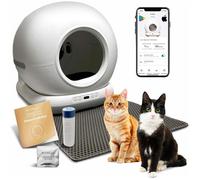 SYBILPET Smart Cat Litière Chat Autonettoyant, Bac à Litière pour Chat, Anti-odeur