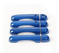 SYBLW Poignée de Porte Housse Compatible Avec Jeep Pour Renegade 2016 2017 2018 2019 2020 2021 2022 2023 2024 Accessoires Extérieurs De Voiture Poignées De Porte Couverture