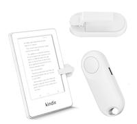 Sycelu K2 RF Télécommande Tourneur de Page sur Lecture Kobo Surface Comics/Romans iPhone Kindle Paperwhite Accessoires Tablettes Android Prise de Photos Caméra Enregistrement (Blanc)