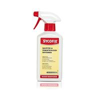 SYCOFIX Nettoyant spécial pour efflorescences, traces de ciment et de calcaire, graisses sur plâtre, brique, béton, pierre naturelle, également utilisable comme dissolvant de pierre d'urine 500 ml